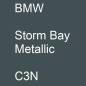 Preview: BMW, Storm Bay Metallic, C3N.